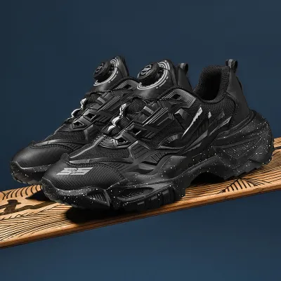 Sports Rotary Button Armor Sneakers